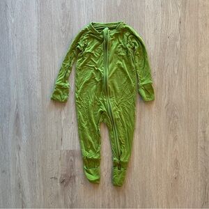 Little Sleepies Avocado Green Zippy
